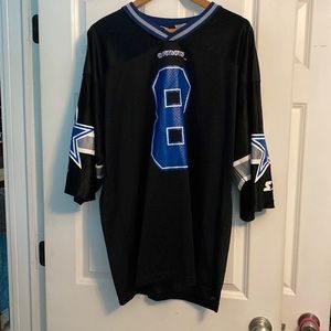 Aikman #8 jersey, black #134